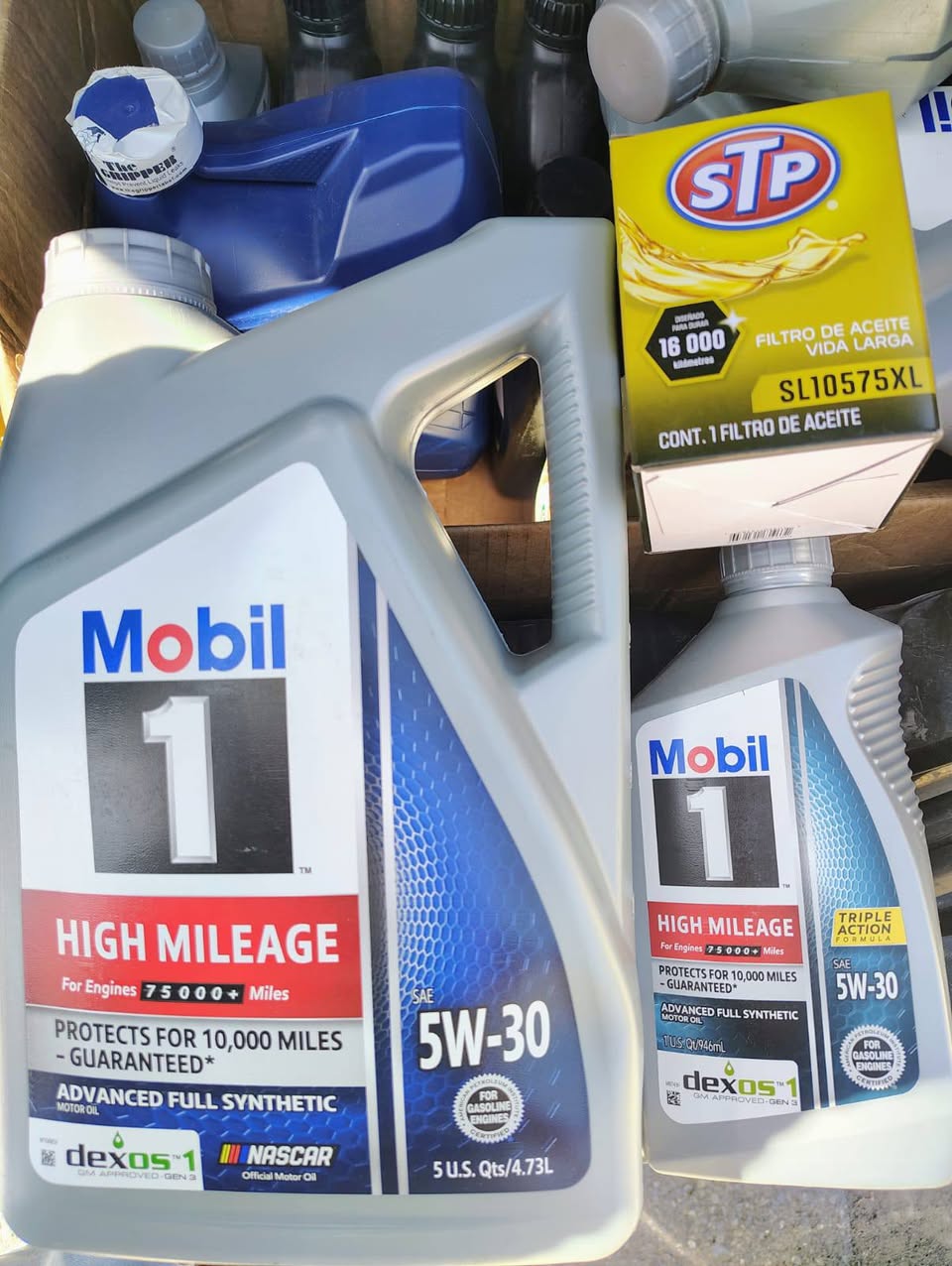 Kit de afinación Castrol y Mobil 5W30