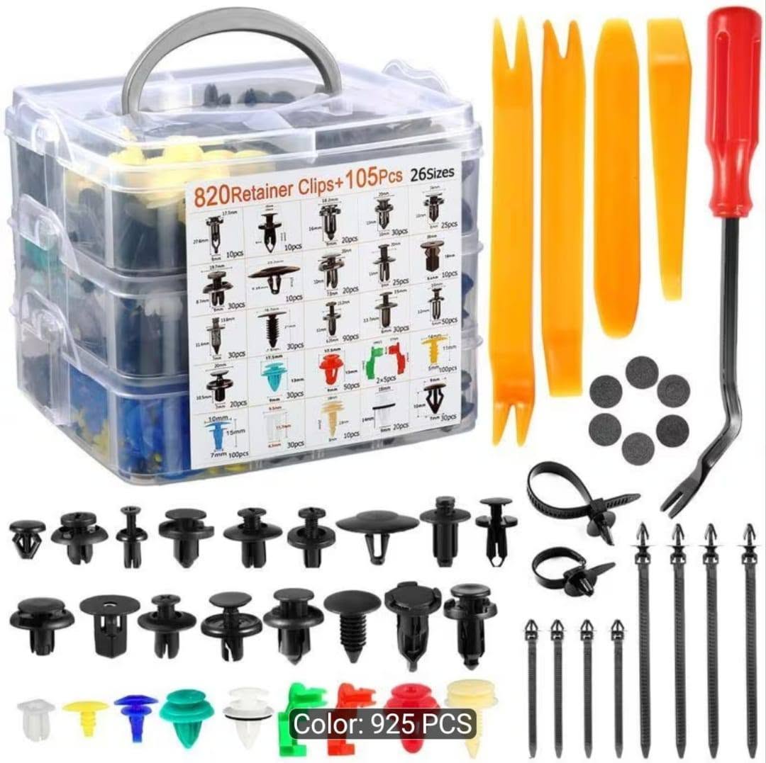 Kit de clips y accesorios para automóvil