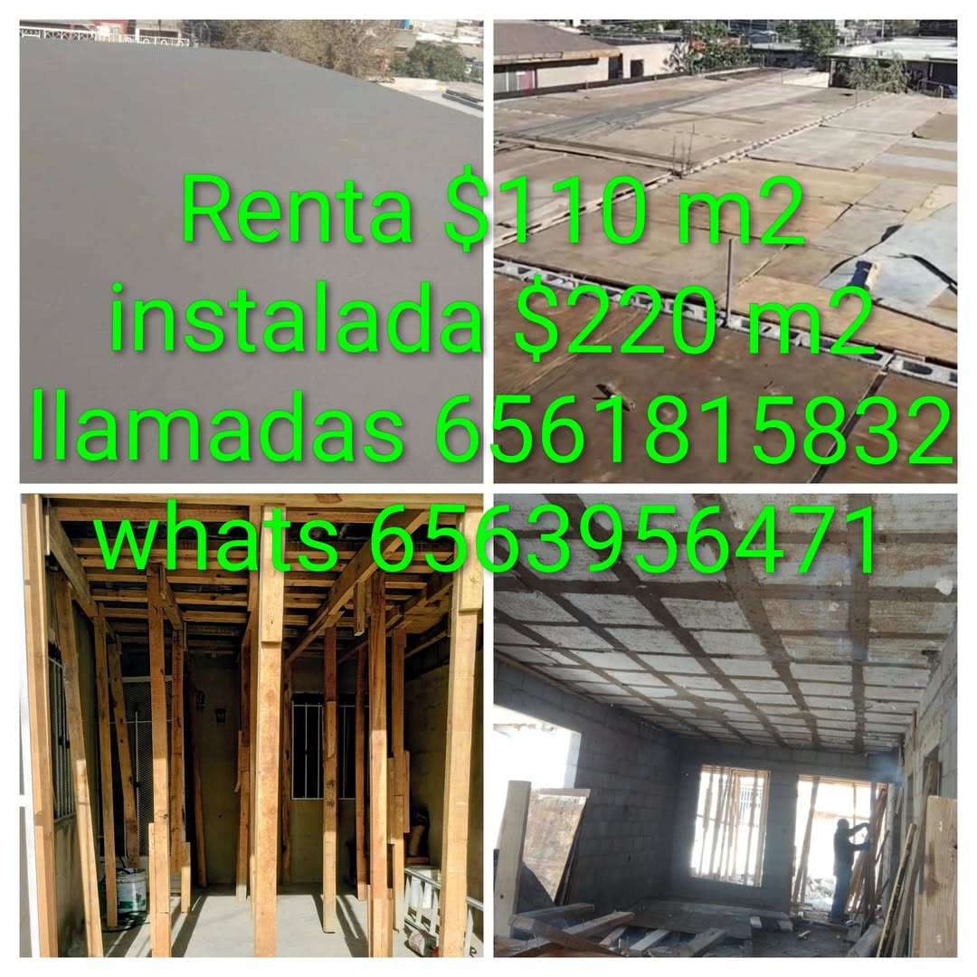 Renta de Madera Instalada en Mérida