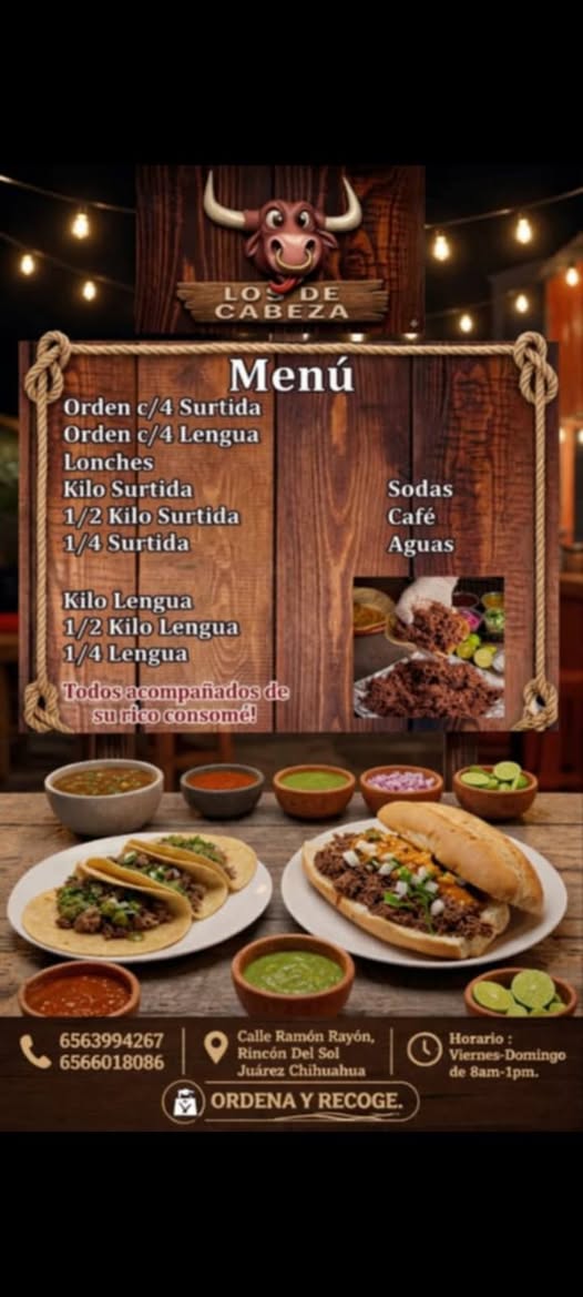 Los de Cabeza - Tacos y Menú Variado
