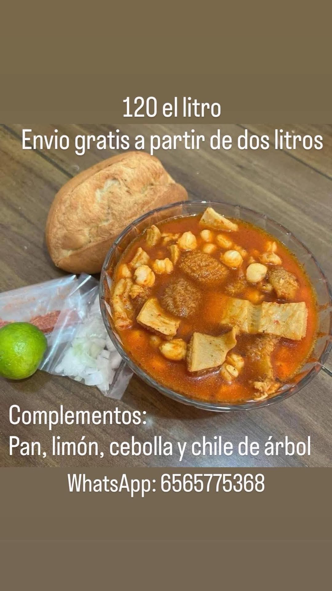 Menudo Casero a Domicilio en Mérida
