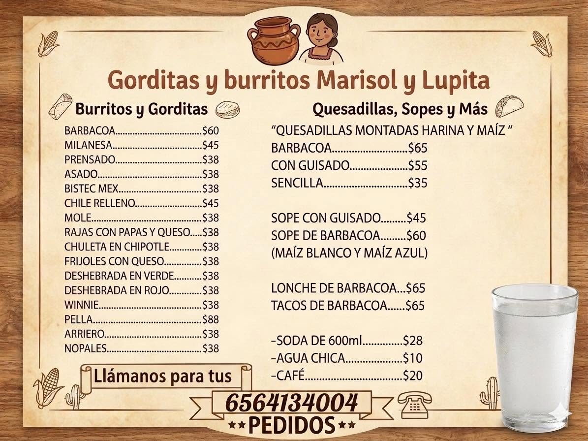 Gorditas y Burritos Marisol y Lupita