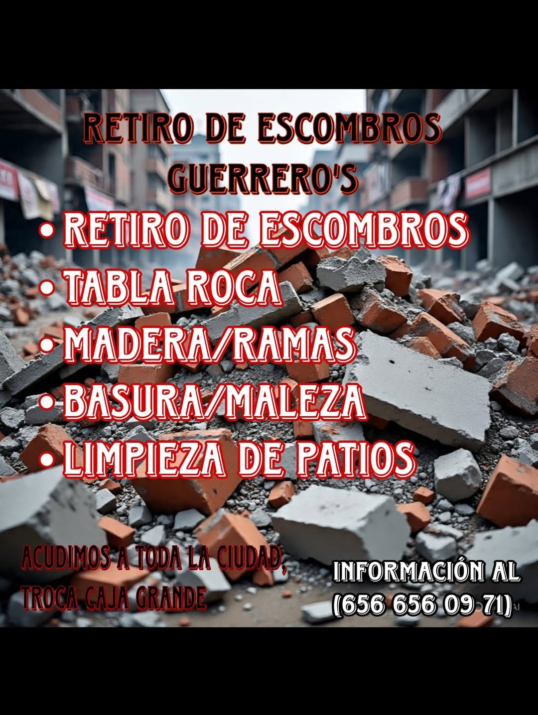 Guerrero's Retiro de Escombros y Limpieza