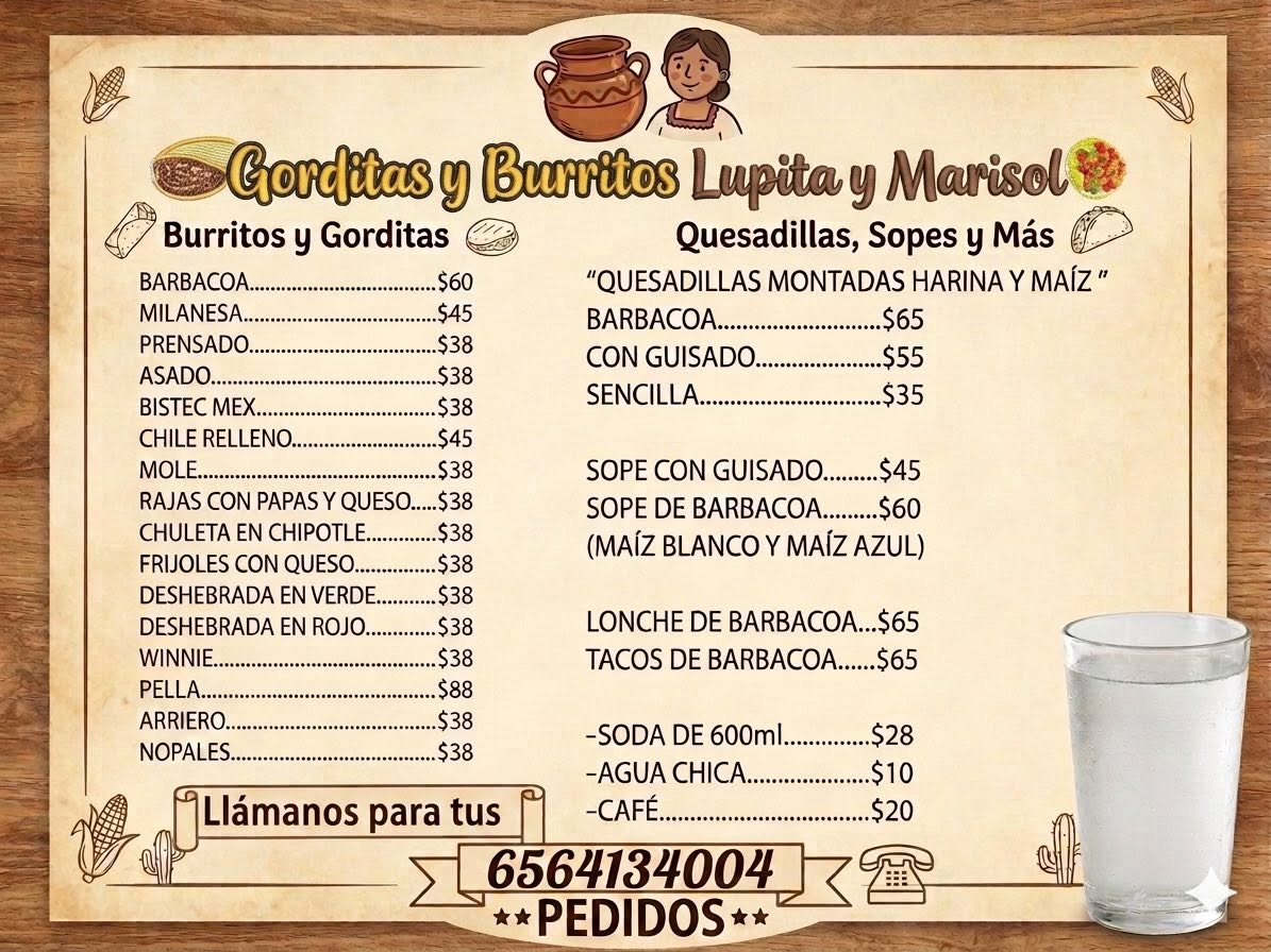 Gorditas y Burritos Lupita y Marisol