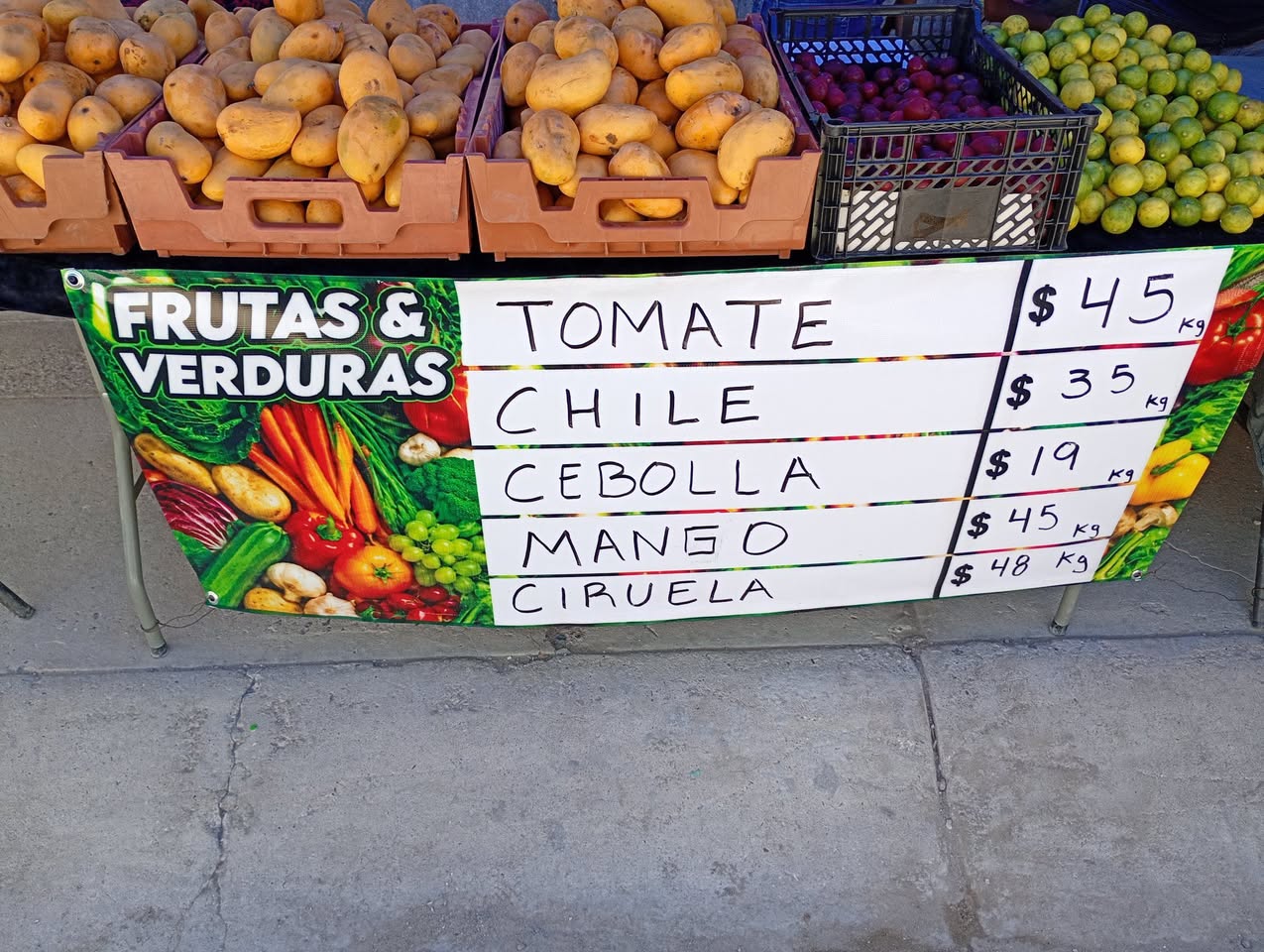 Frutas y Verduras en Hacienda del Sol