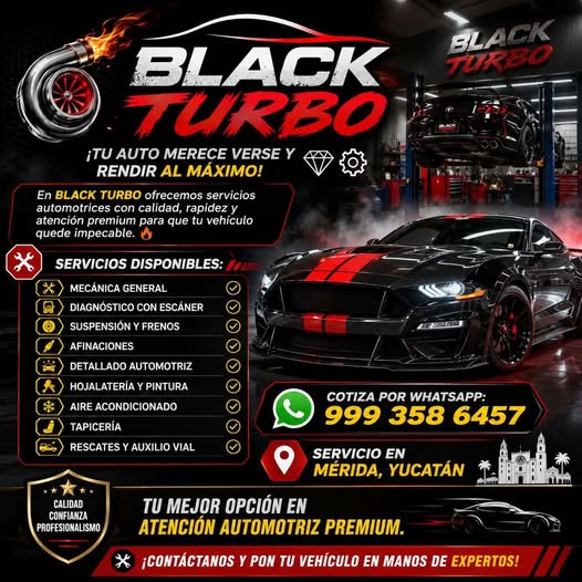 Black Turbo - Servicios Automotrices en Mérida