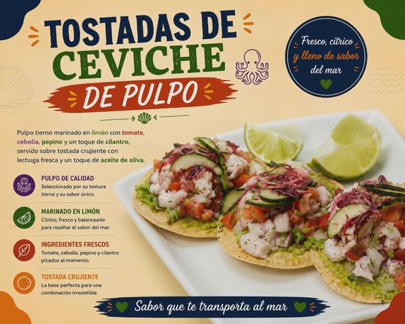 Mariscos Frescos en Calle 11