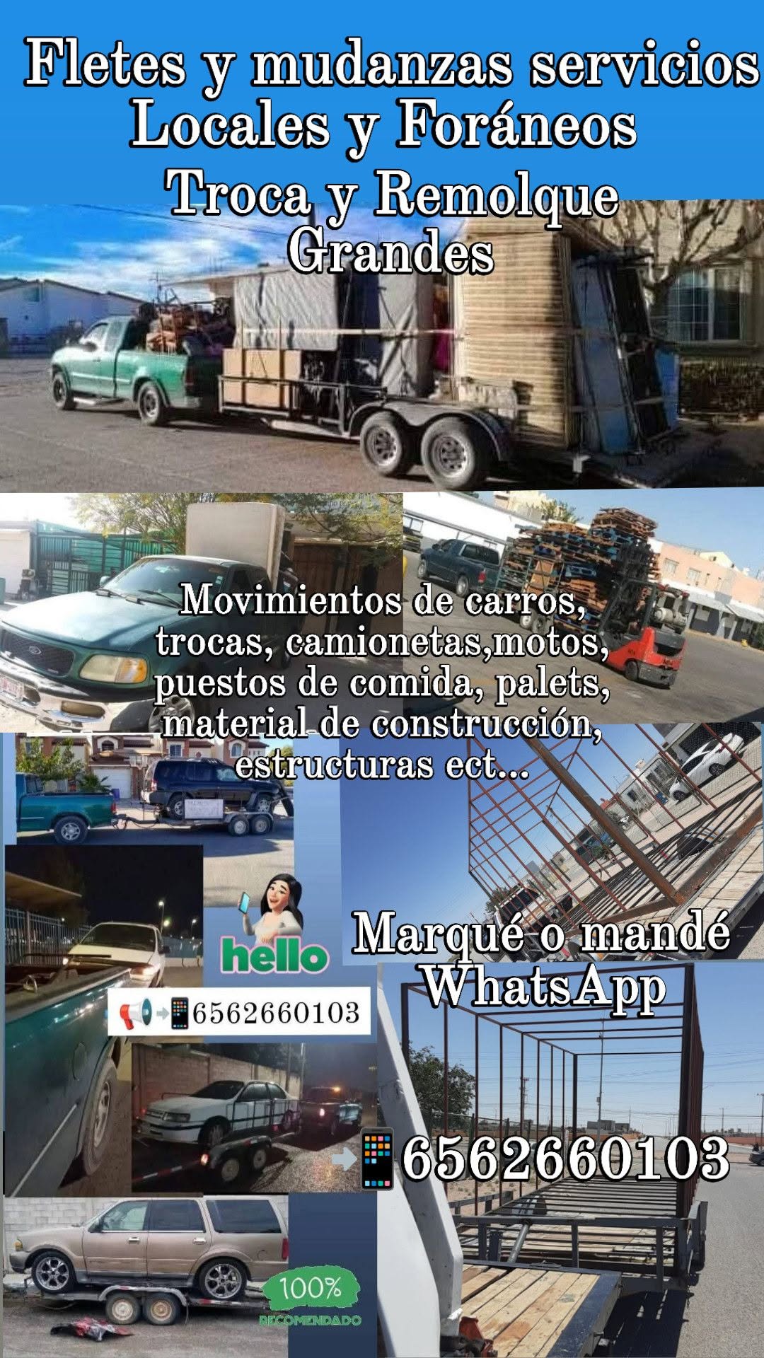 Fletes y Mudanzas ala orden