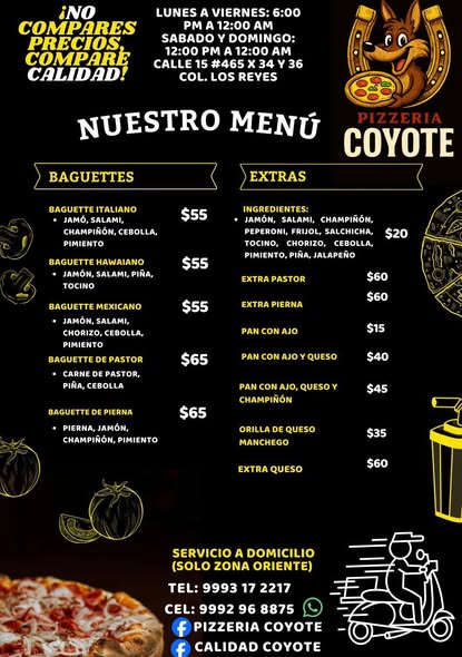Pizzería Coyote