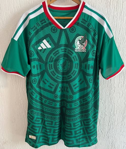 Venta de playeras de la selección mexicana