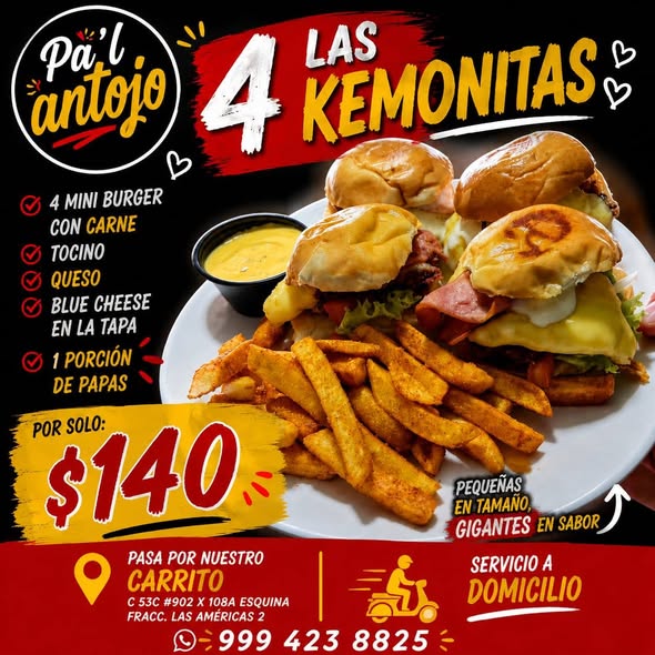 Pal Antojo: Burgers y Burros Texanos