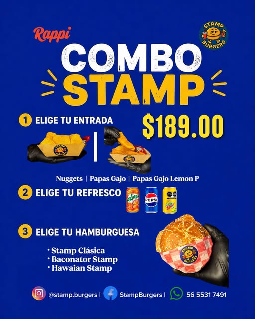 Stamp Burgers