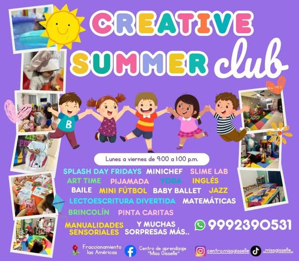 Creative Summer Club - Centro de Aprendizaje Miss Gisselle