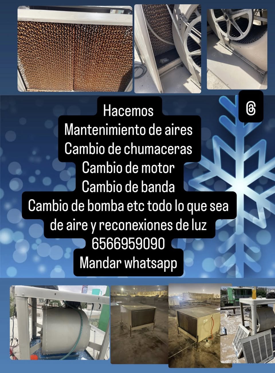 Mantenimiento de Aires y Reconexiones de Luz