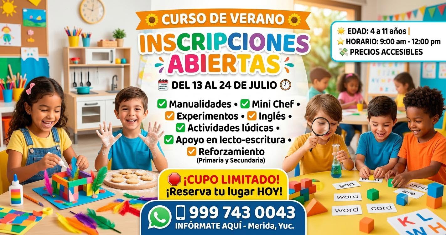 Curso de Verano para Niños