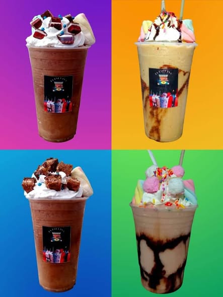 Frappés, Smoothies y Frutas con Crema