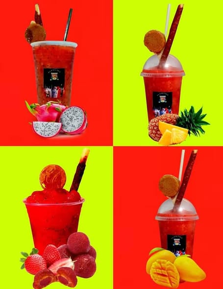 Frappés, Smoothies y Frutas con Crema