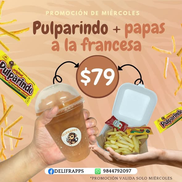 Delifrapps: Frappes, Smoothies y Snacks