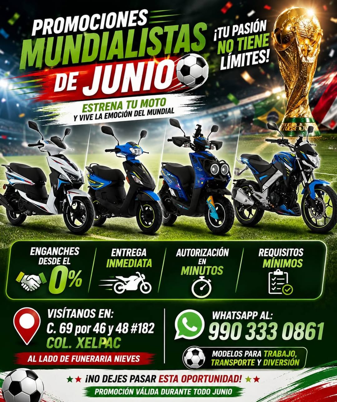 Motocicletas a Crédito