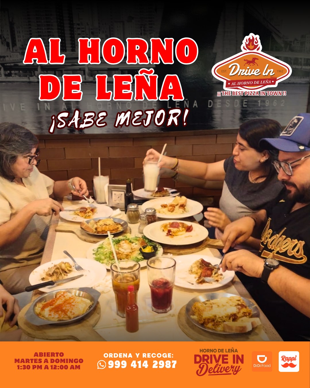 Al Horno de Leña: La mejor pizza artesanal para compartir en familia