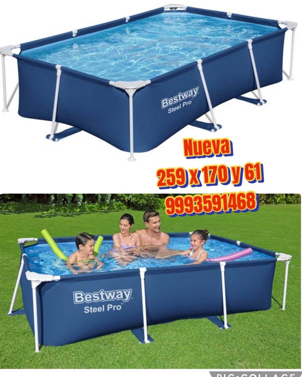 Albercas Bestway Steel Pro Frame
