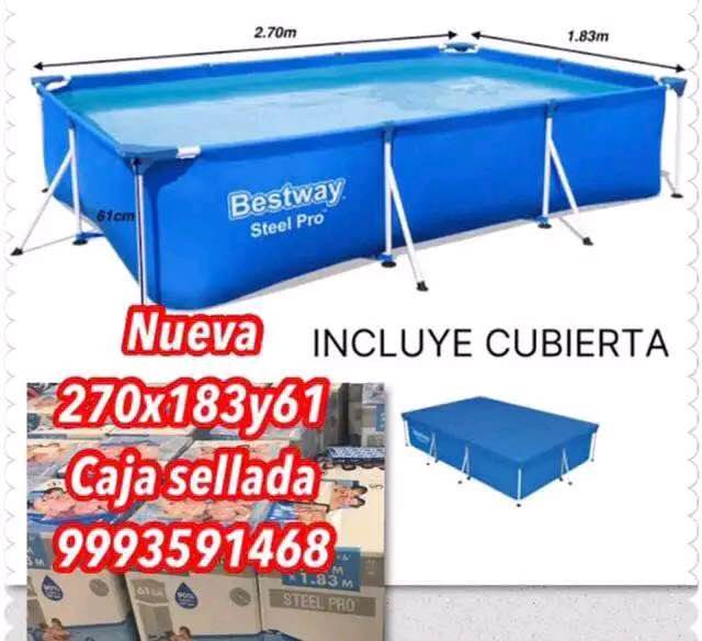 Albercas Bestway Steel Pro Frame