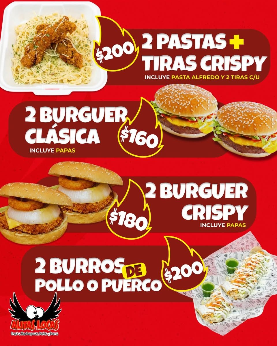 Alitas Locas Cinco colonias Mid