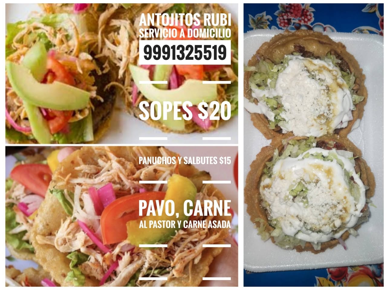 Antojitos Rubi: Hamburguesas, Tortas y Antojitos a Domicilio