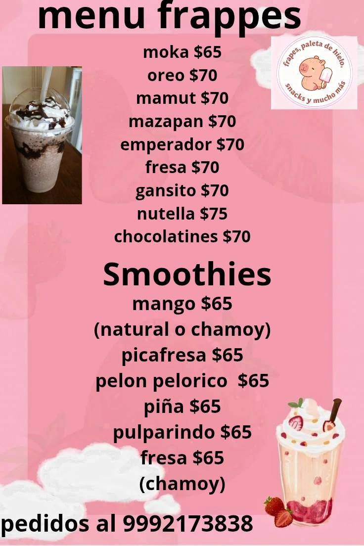 Antojitos y Bebidas a Domicilio