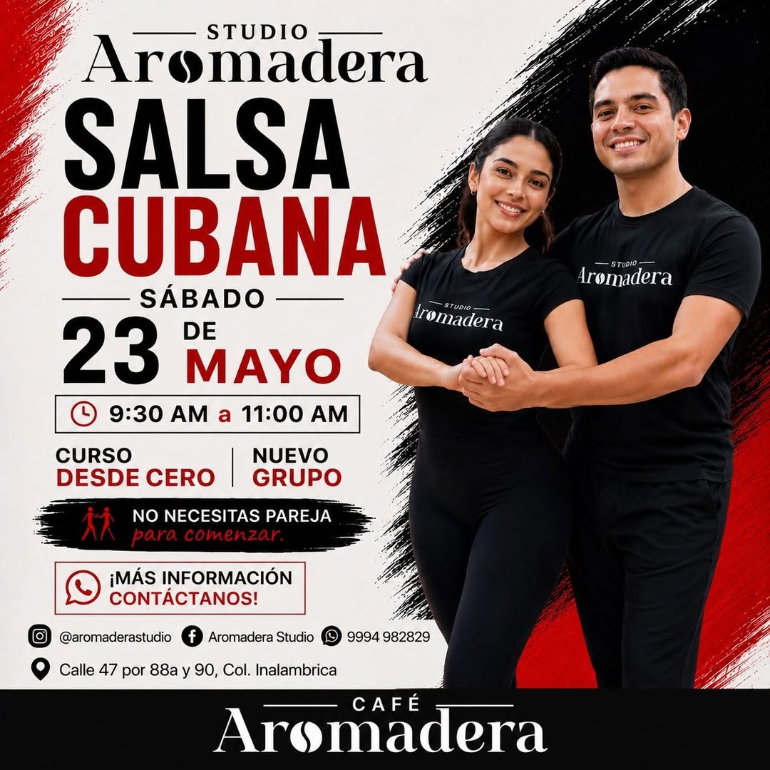 Aromadera Studio, Curso de Salsa Cubana