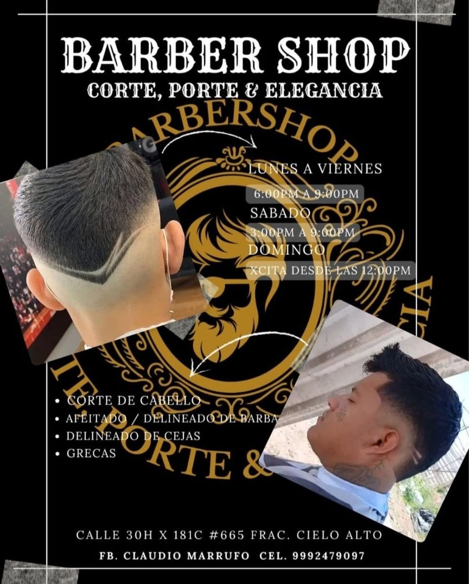 Barber Shop: Corte, Porte y Elegancia en Cielo Alto