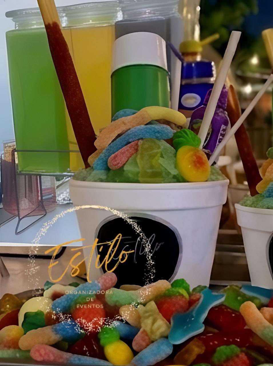 Barra de Granizados y Chamoyadas para Eventos