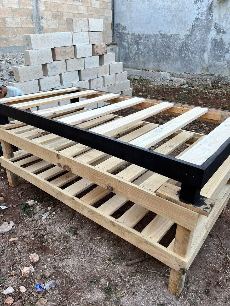 Bases de Cama de Madera — San José Tecoh