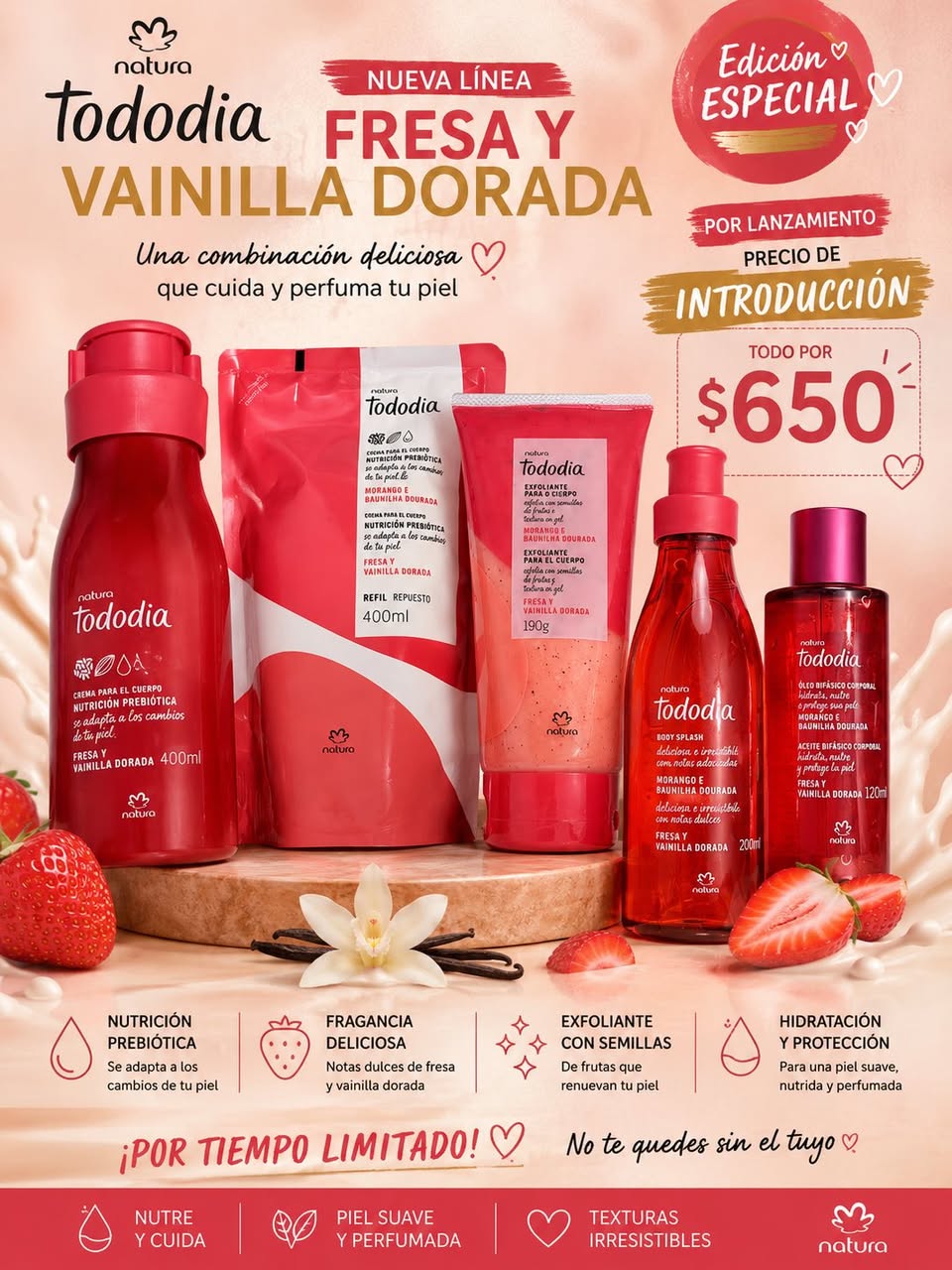 Belleza y Cuidado: Productos Natura, Avon, L’Bel y Oriflame con Promociones Especiales