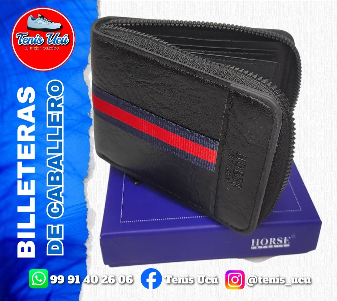 Billeteras de Caballero y accesorios de piel disponibles en Yucatán