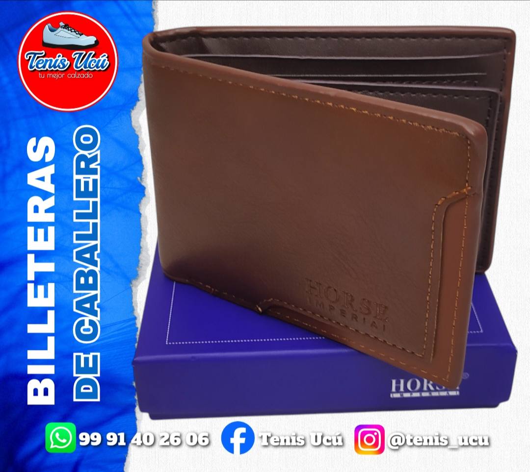 Billeteras de Caballero y accesorios de piel disponibles en Yucatán