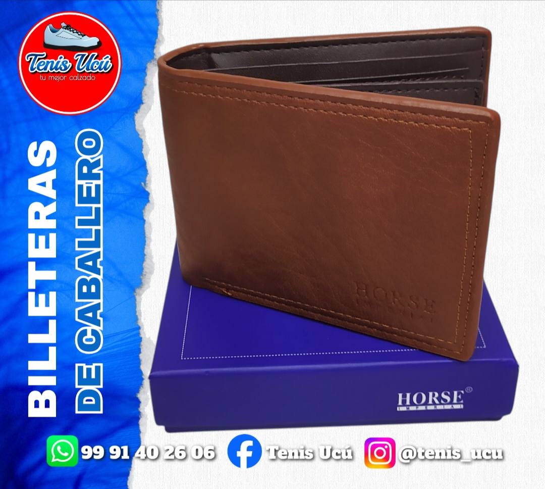Billeteras de Caballero y accesorios de piel disponibles en Yucatán