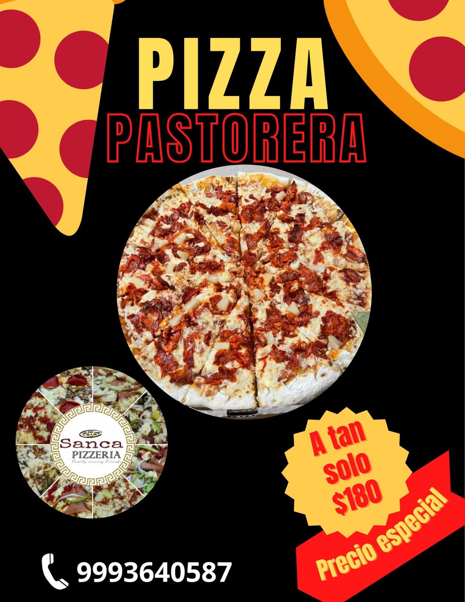 Buenas Noches Pizzería Sanca: Sabores auténticos y deliciosos en Yucatán