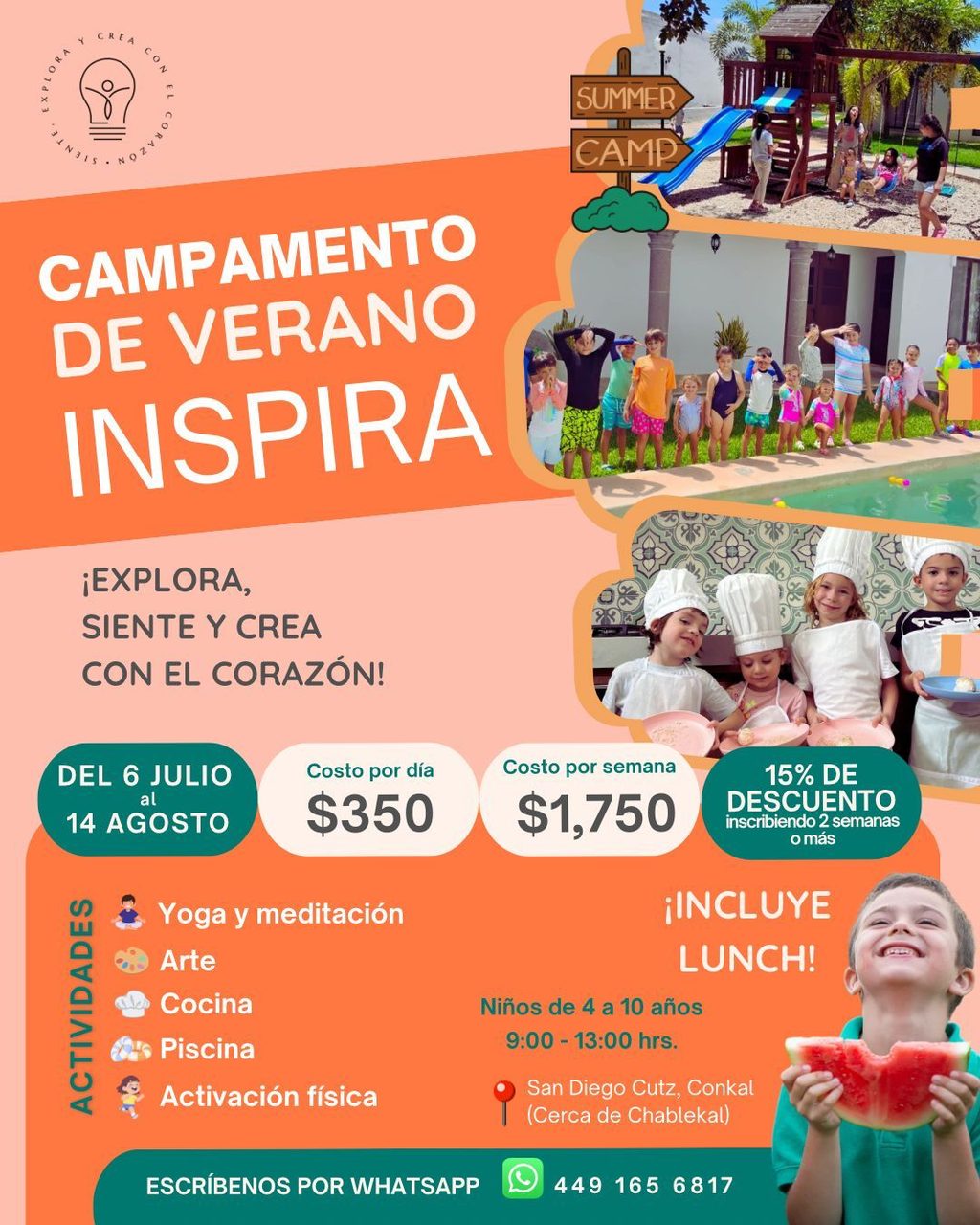 Campamento de Verano Inspira, Conkal — Altabrisa