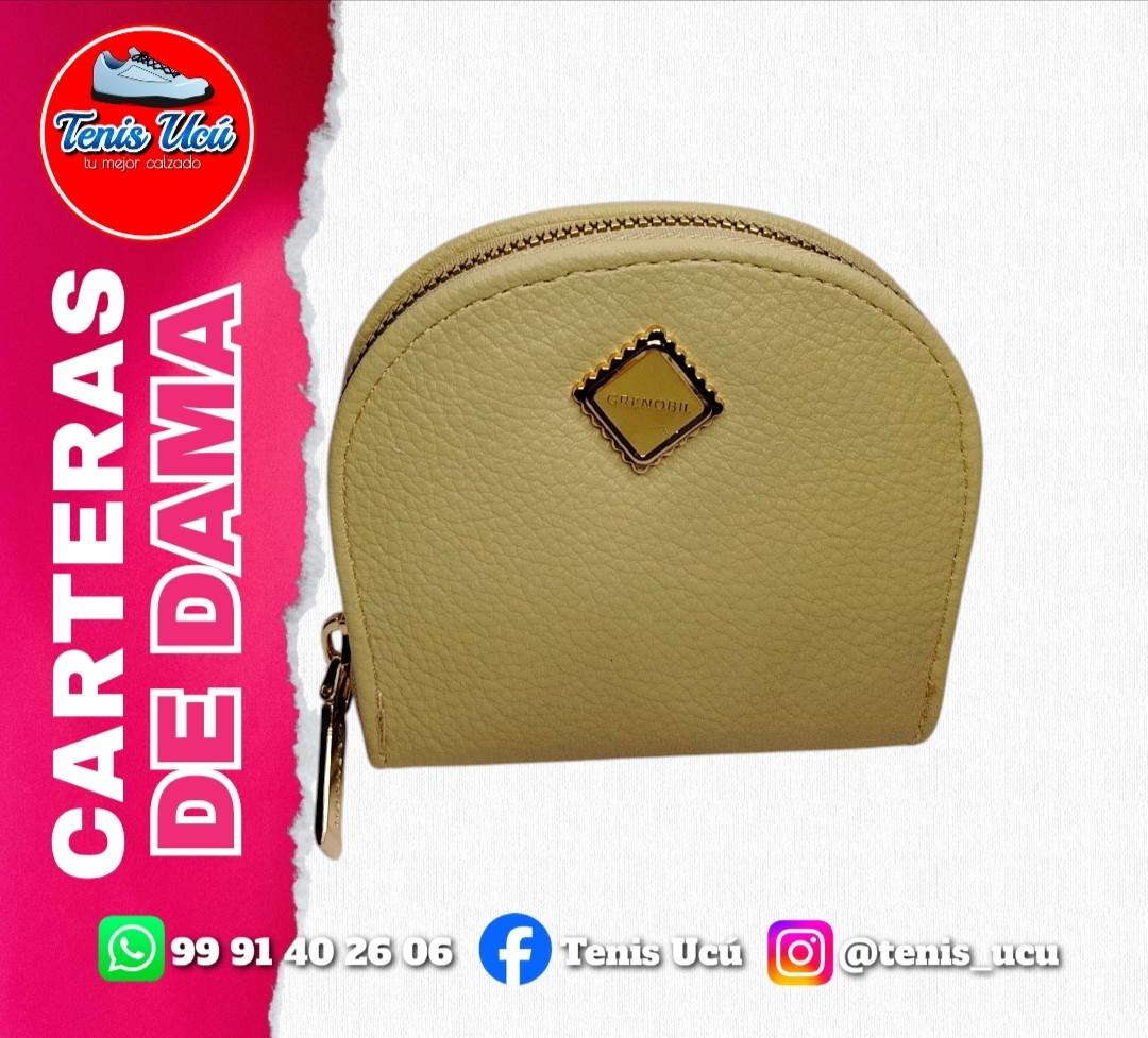 Carteras de Dama con Correa y Compartimentos para Monedas y Billetes en Yucatán