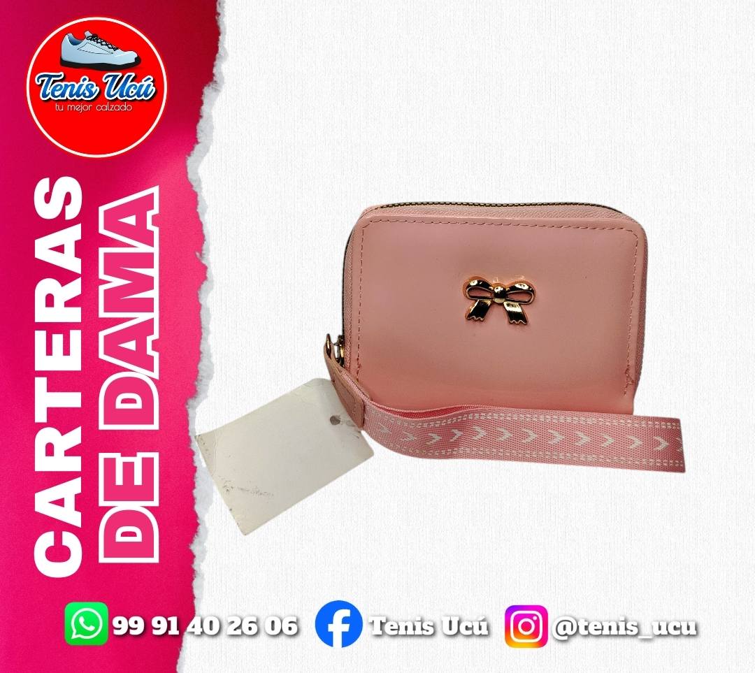 Carteras de Dama con Correa y Compartimentos para Monedas y Billetes en Yucatán