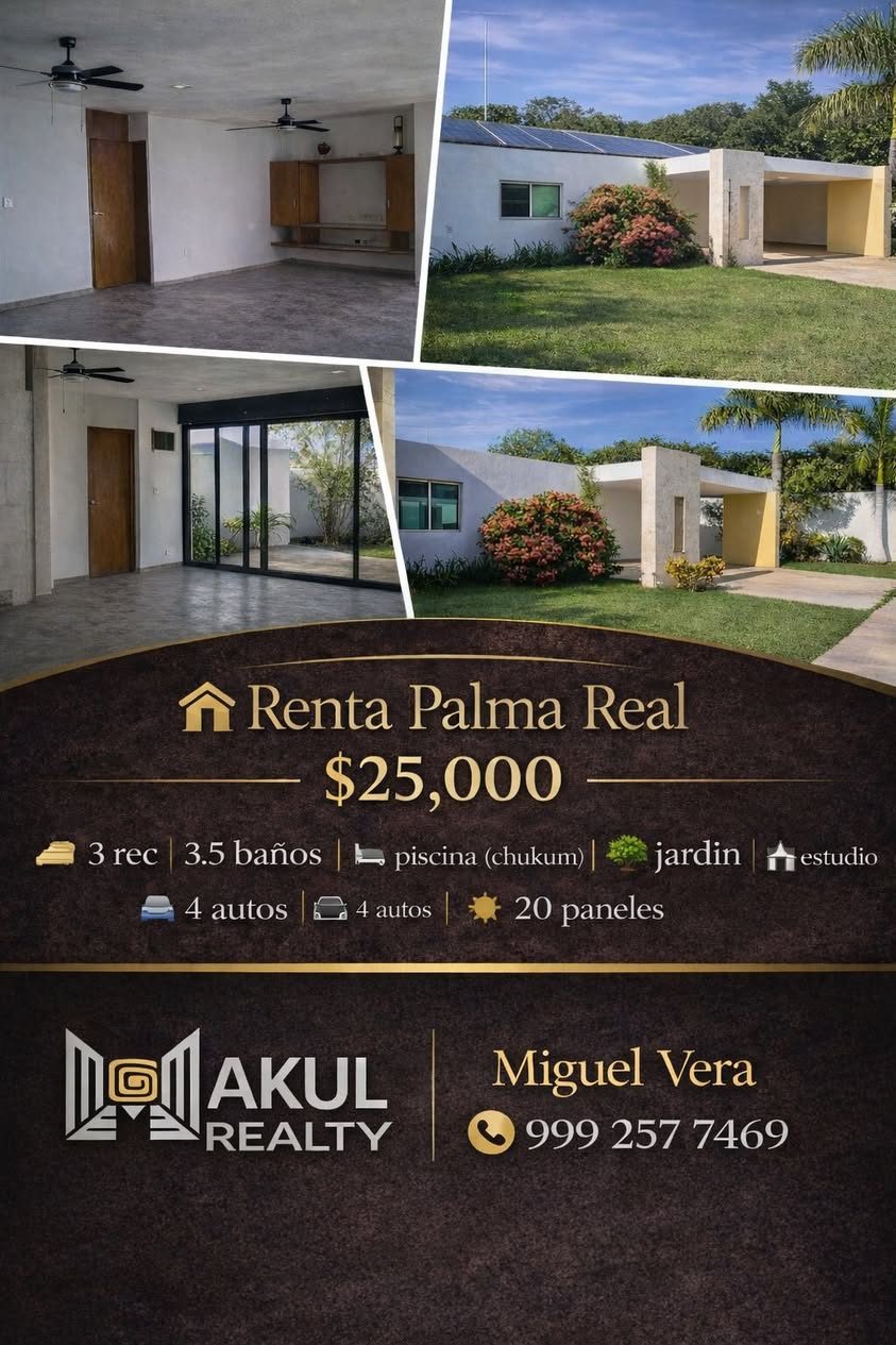 Casa en renta, Privada Palma Real