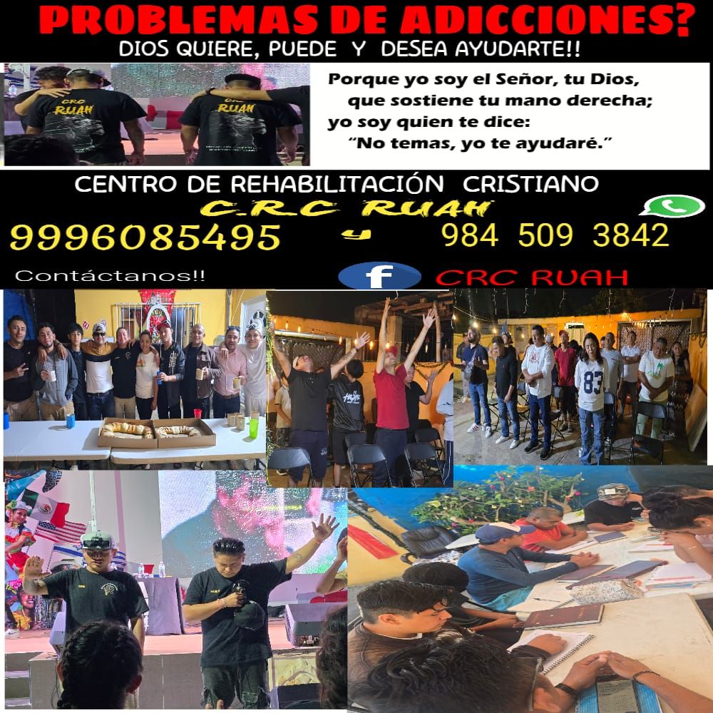 Casa Ruah: Centro de Rehabilitación Cristiano y Servicio 24/7 en Yucatán