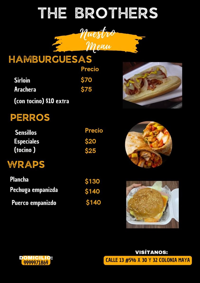 Cena con Perros y Hamburguesas