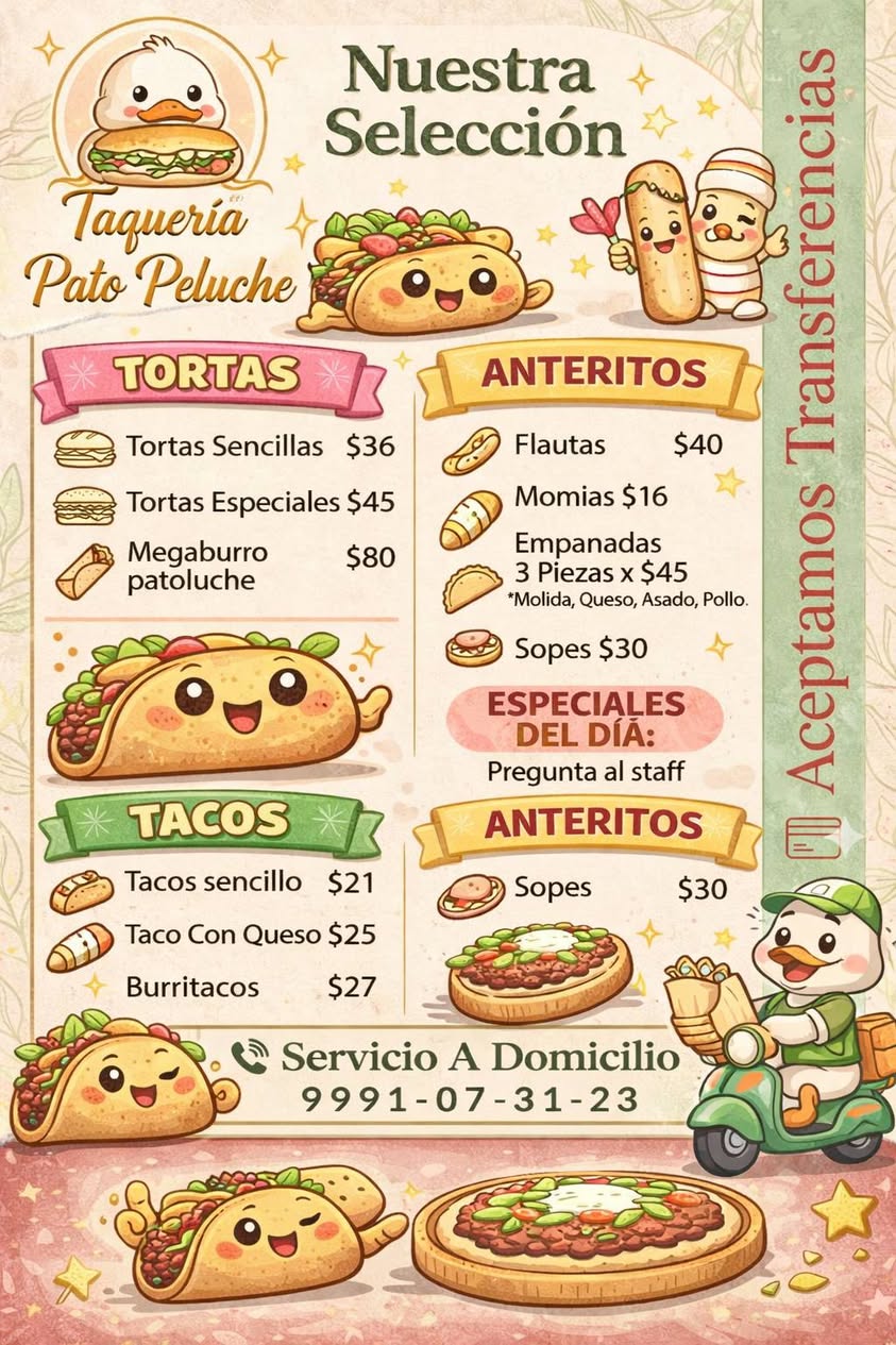 Cenas Pato Peluche