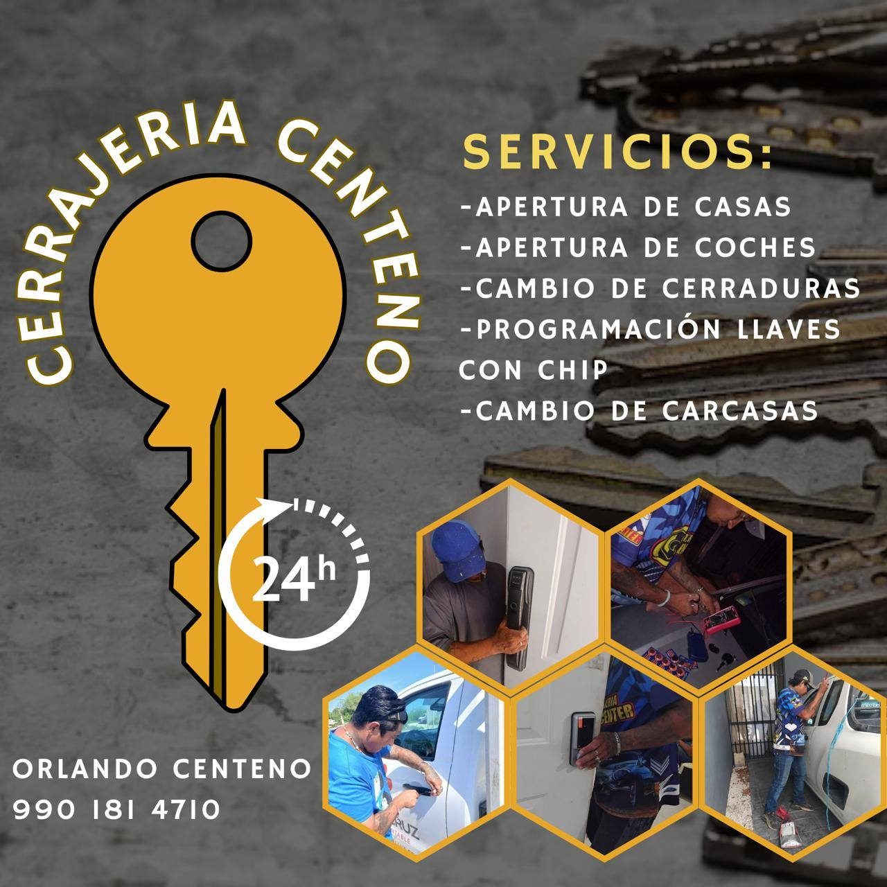 Cerrajería Centeno — Santa Cruz Palomeque