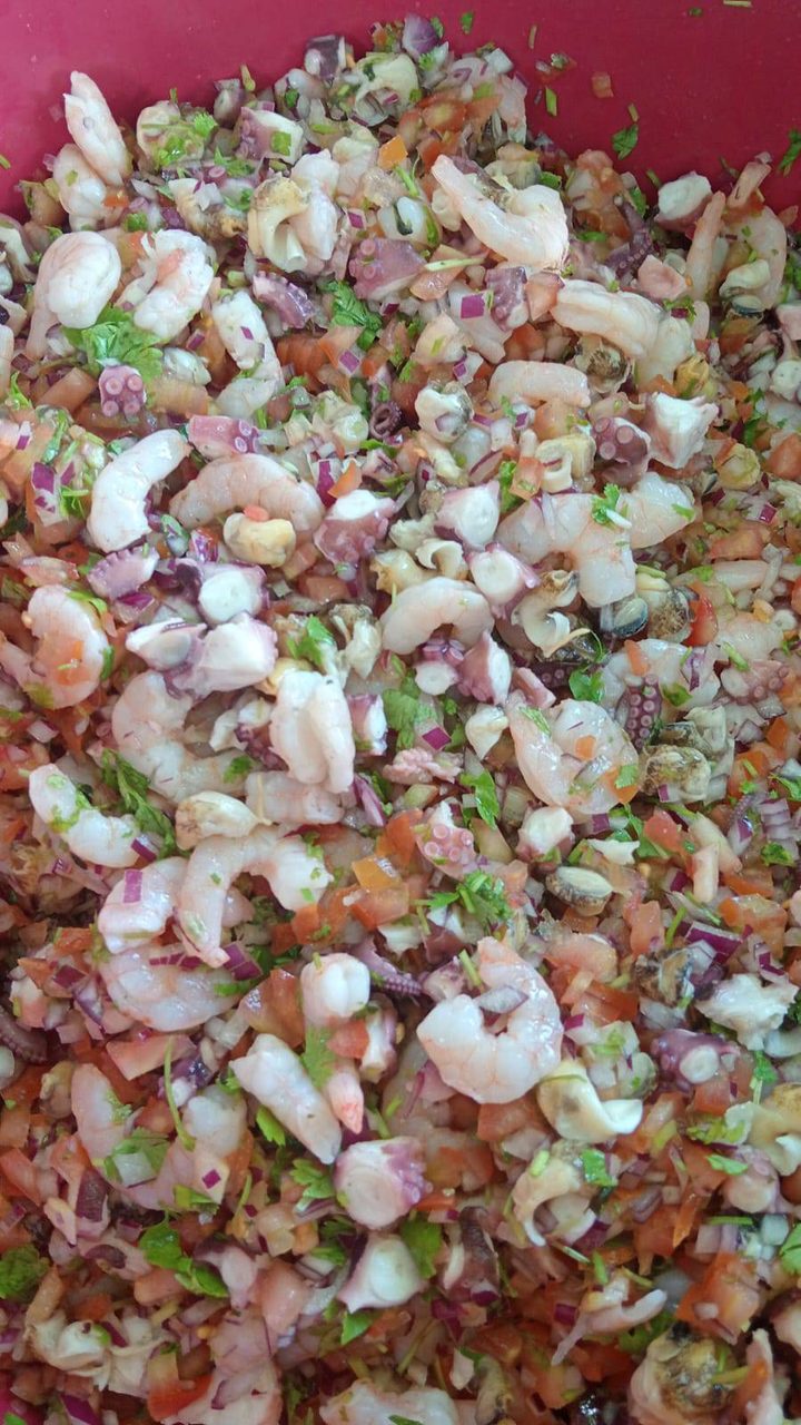 Ceviche Mixto a Domicilio, Servicio Express — Vergel