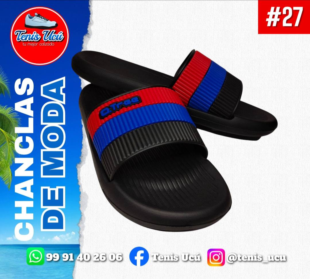 Chanclas de moda y cómodas disponibles para entrega inmediata en Yucatán