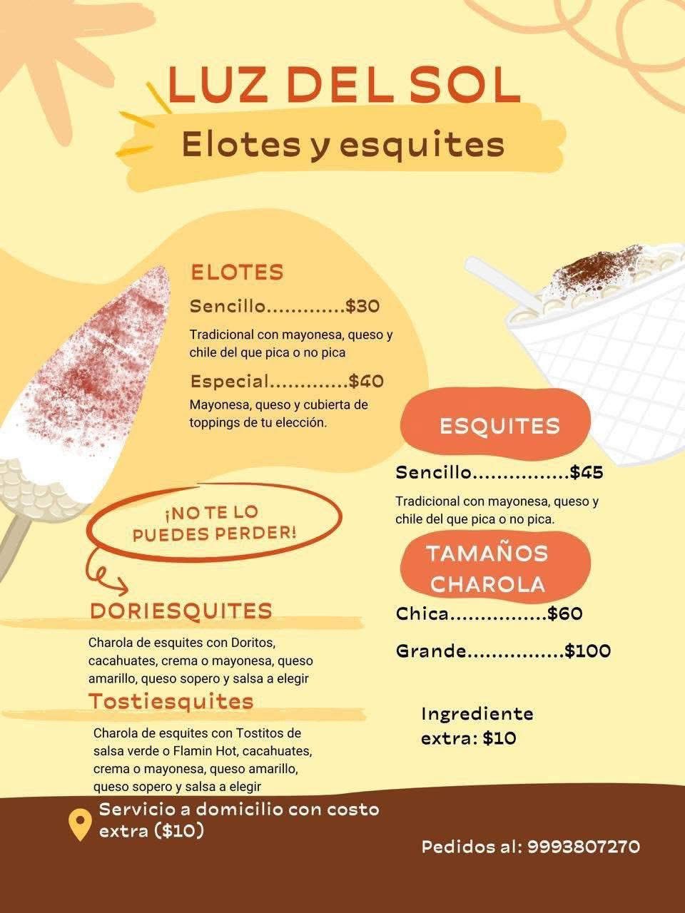 Charolitas Eloteras y Fresas con Crema a Domicilio