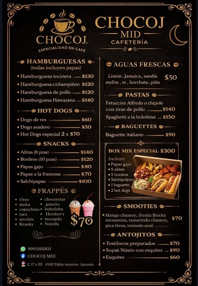 Chocoj Mid Cafetería